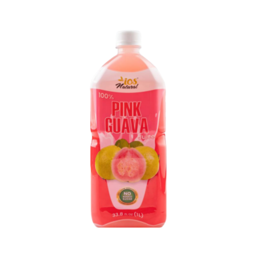 Pink Guava 100 % Natural Juice 33.8 Oz